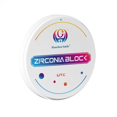 49% ketelusan UT zirkonia blok warna
